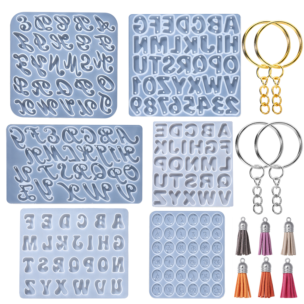 Uv Resin Clear Hard - Alphabet Epoxy Resin Silicone Mold Letter