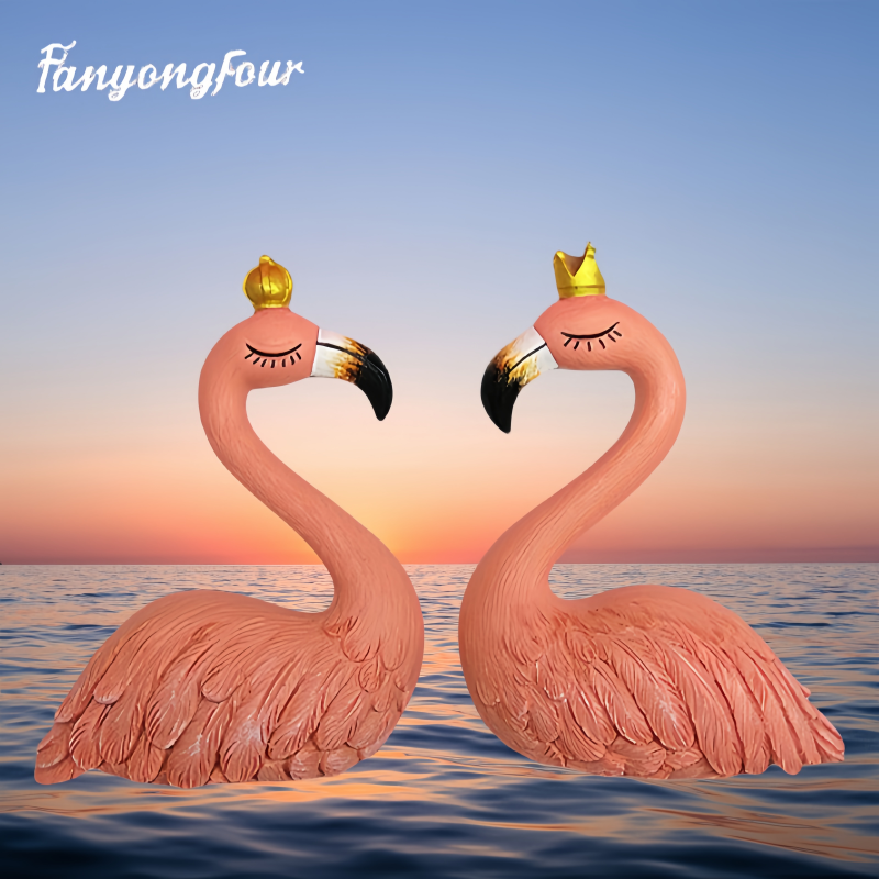 Resin Art Guide - Fan Yong four mandarin duck flamingo