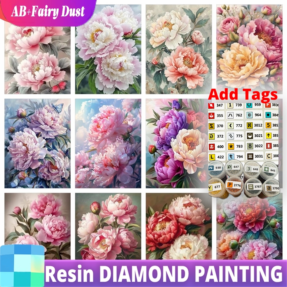 Resin Art For Rose - Resin Fairy Dust AB Diamond Painting