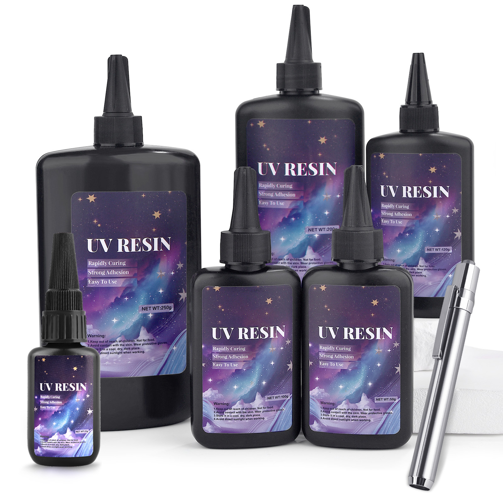 Uv Resin Clear Hard - 25/50/100/120/200/250g UV Fix Liquid Quick-Drying Hard