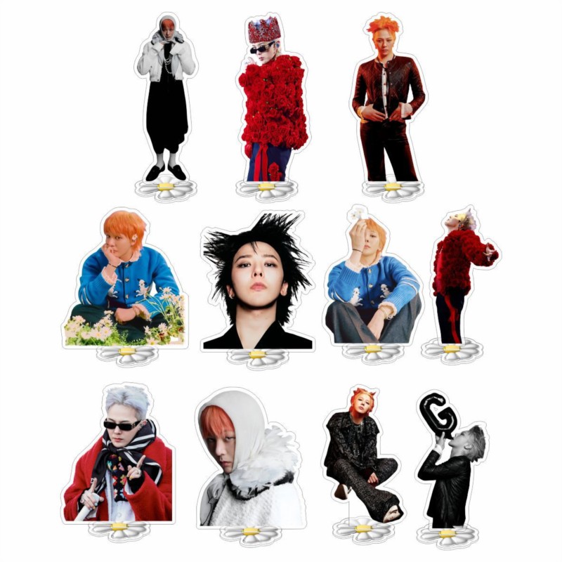 Resin Art A Keychain - Kpop Star Art Fashion High Trend