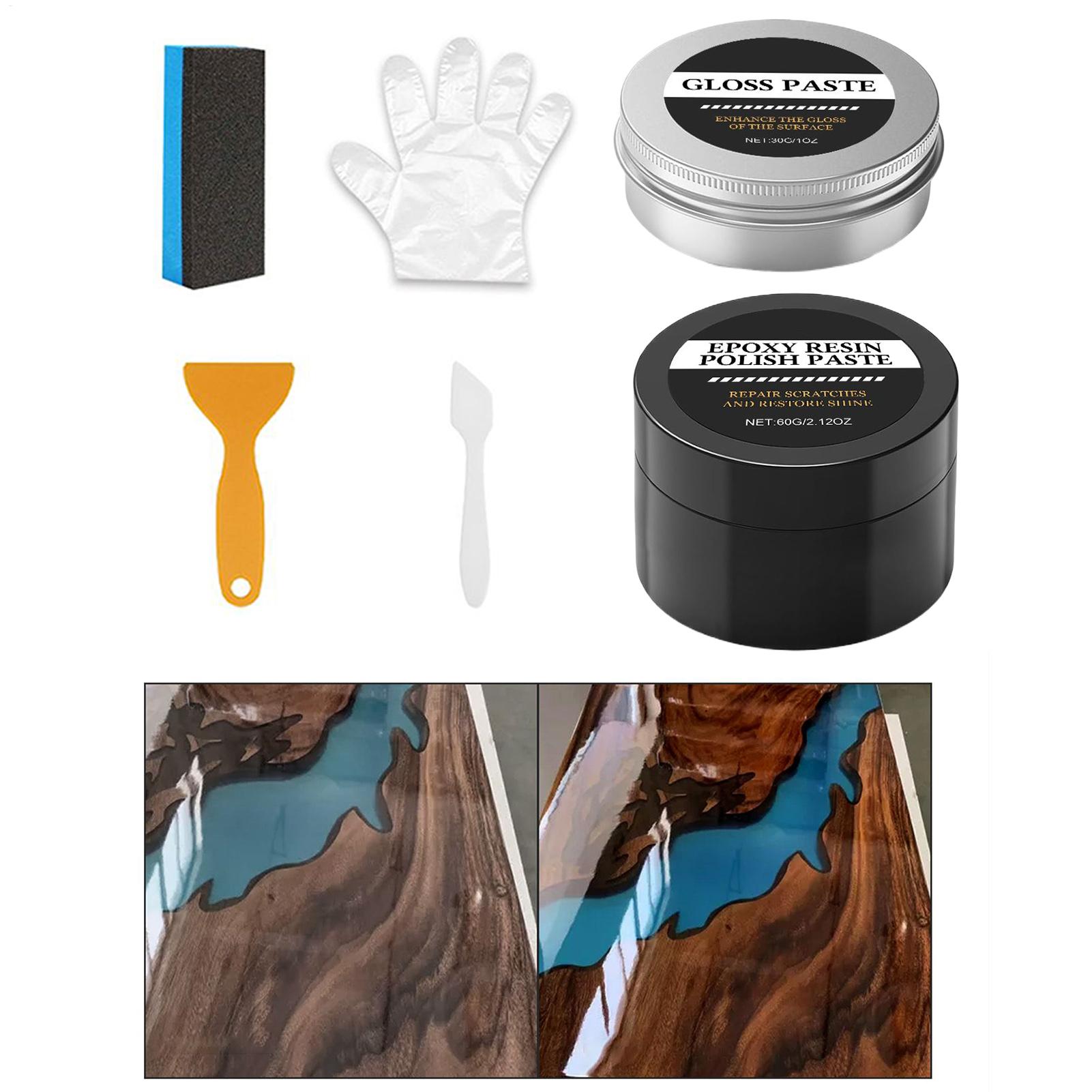 Resin Art Kit - Resin Polishing Kit Epoxy Resin Scratching