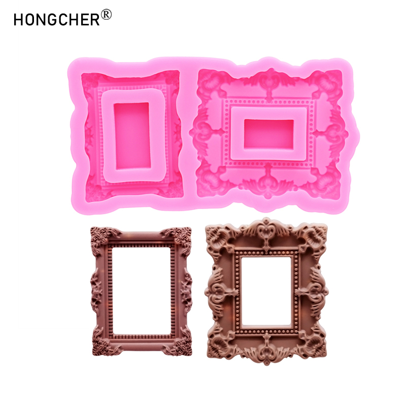 Resin Art Guide - European embossed small photo frame sculpture