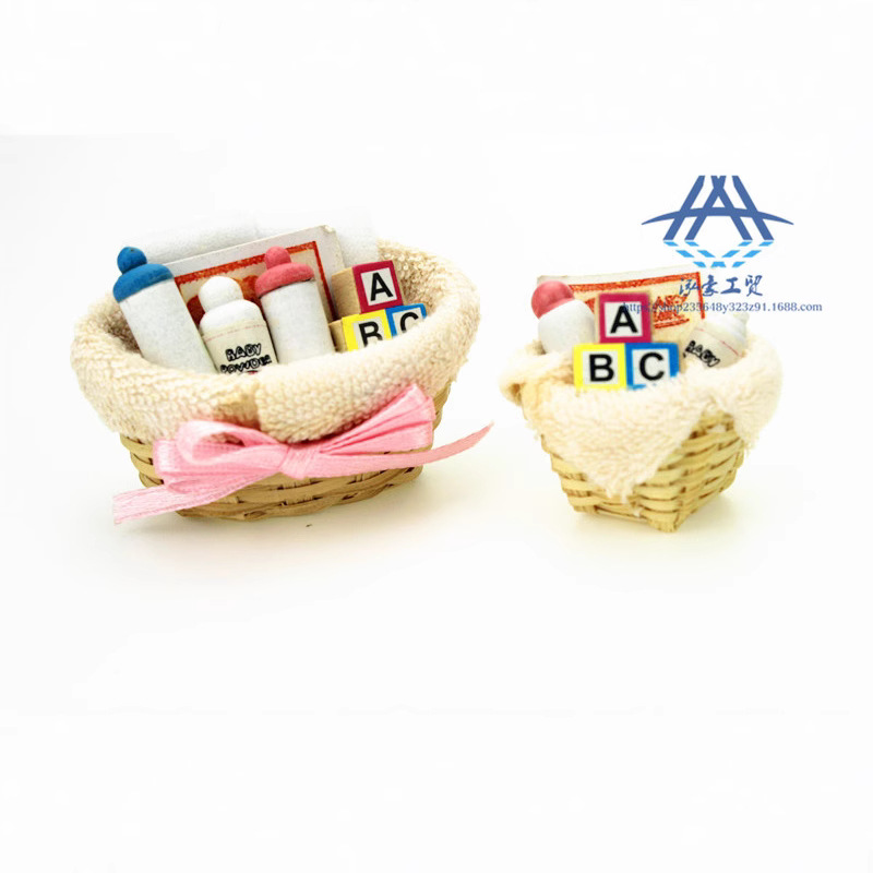 Resin Art Baby - 1:12 Cute Mini Milk Powder Baby