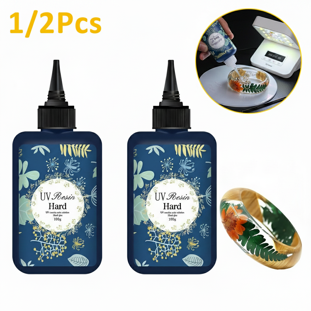 Uv Resin Clear Hard - 1/2Pcs Crystal Clear Hard UV Resin
