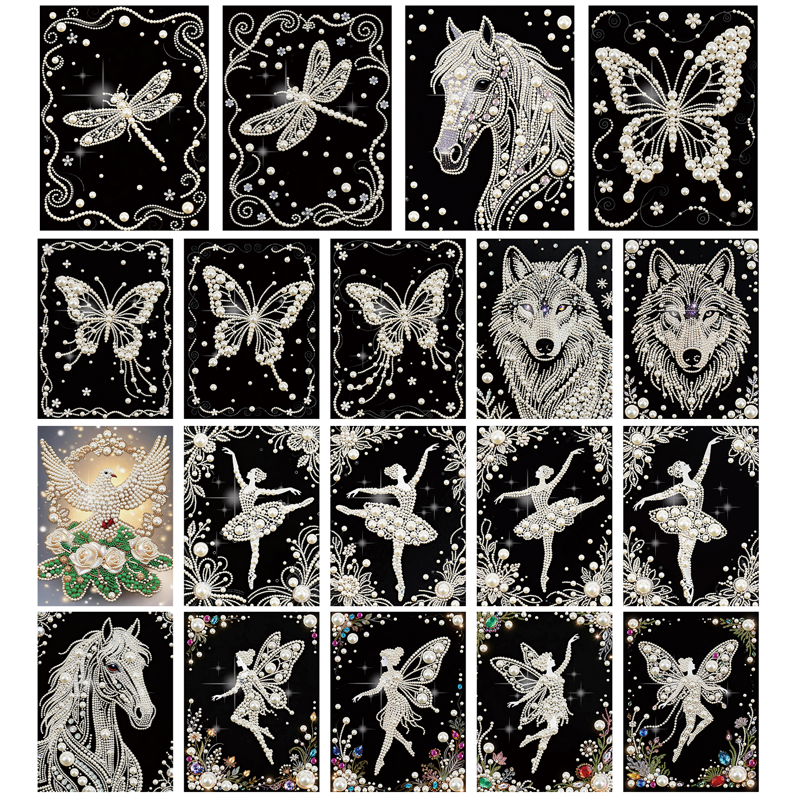 Resin Art Kit - DIY Pearl Painting Art Kits for