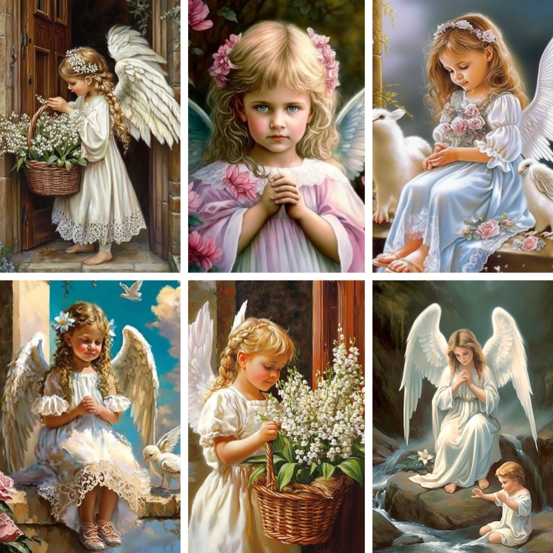 Resin Art Baby - 5D DIY Angel Baby Girl Boy