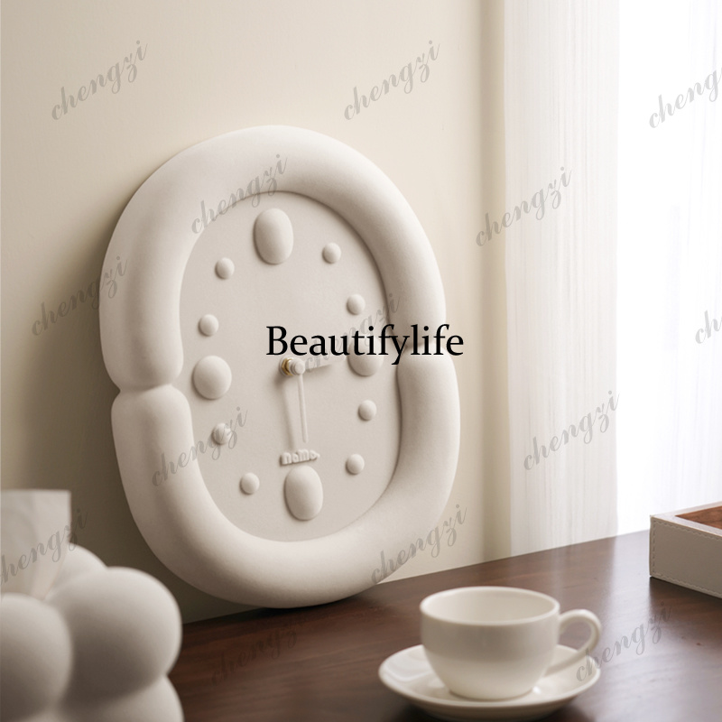 Resin Art Aesthetic - Silent Aesthetic Wall Clocks Living Room