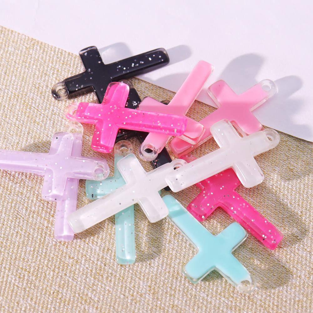 6pcs DIY earring pendant Flatb - Resin Art Pendant ulasan dan harga