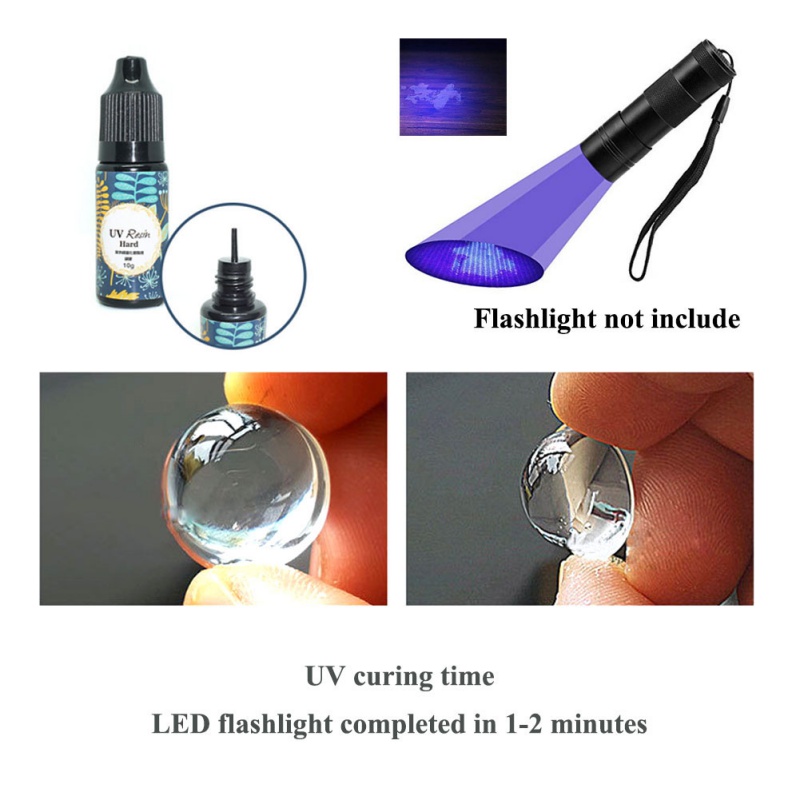 Fishing Quick Drying Crystal D - Uv Resin Clear Hard ulasan dan harga