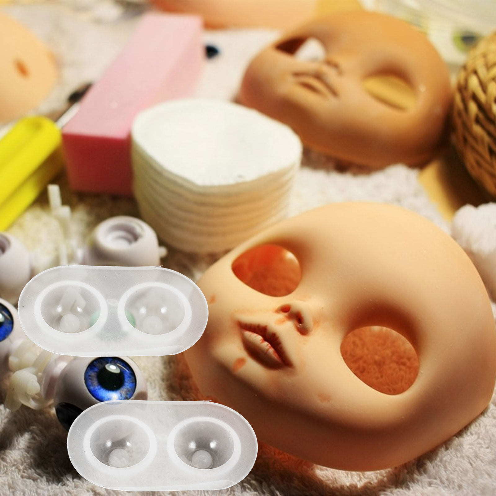 5Pcs Eyeball Mold for DIY Resi - Resin Art And Jewelry ulasan dan harga