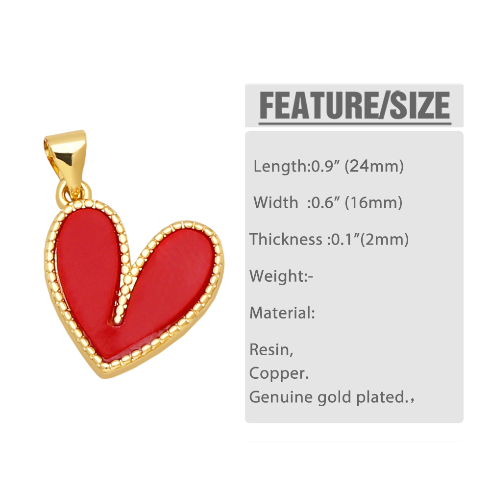 OCESRIO Trendy Multicolor Resi - Resin Art Necklace ulasan dan harga