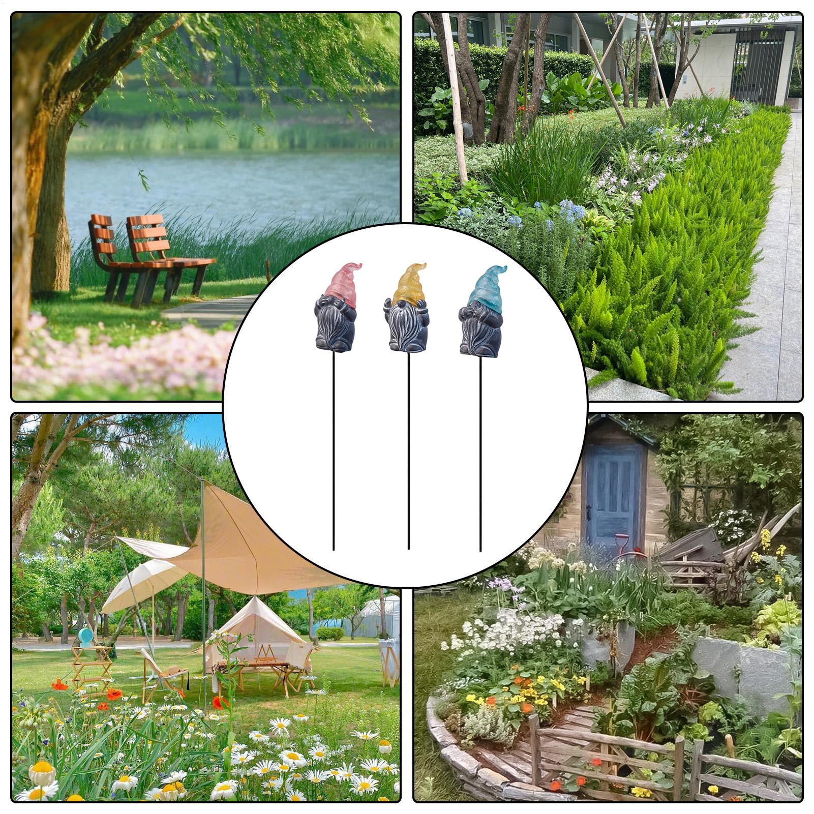Decorative Yard Stakes 3-Piece - Resin Art And Decor ulasan dan harga