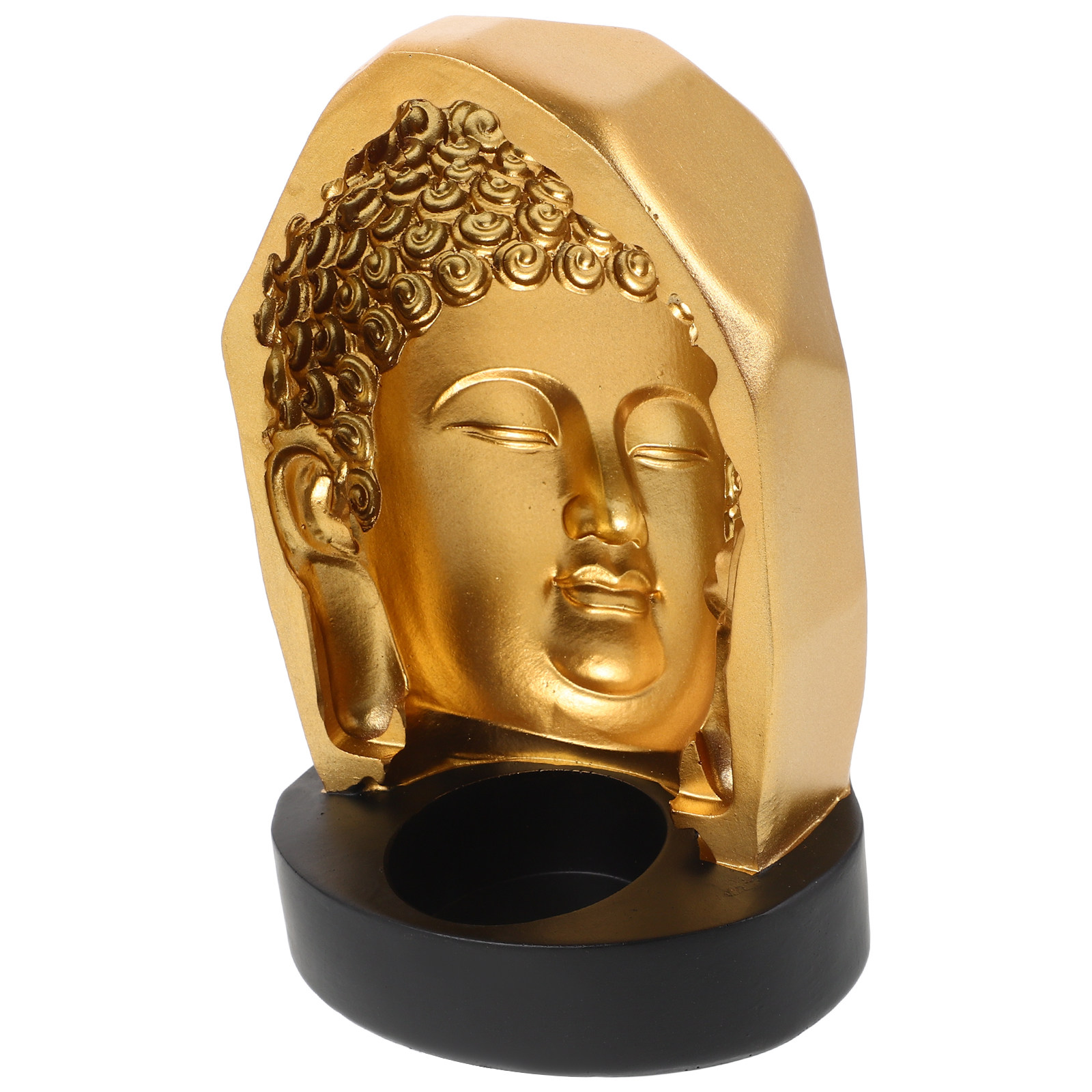 Tea Light Holder Resin Buddha  - Resin Art And Decor ulasan dan harga