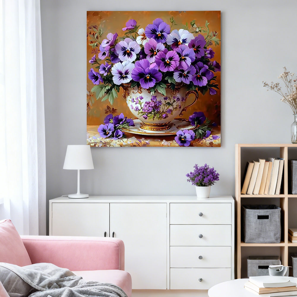 HUACAN 5D Diamond Mosaic Rose  - Resin Art For Rose ulasan dan harga
