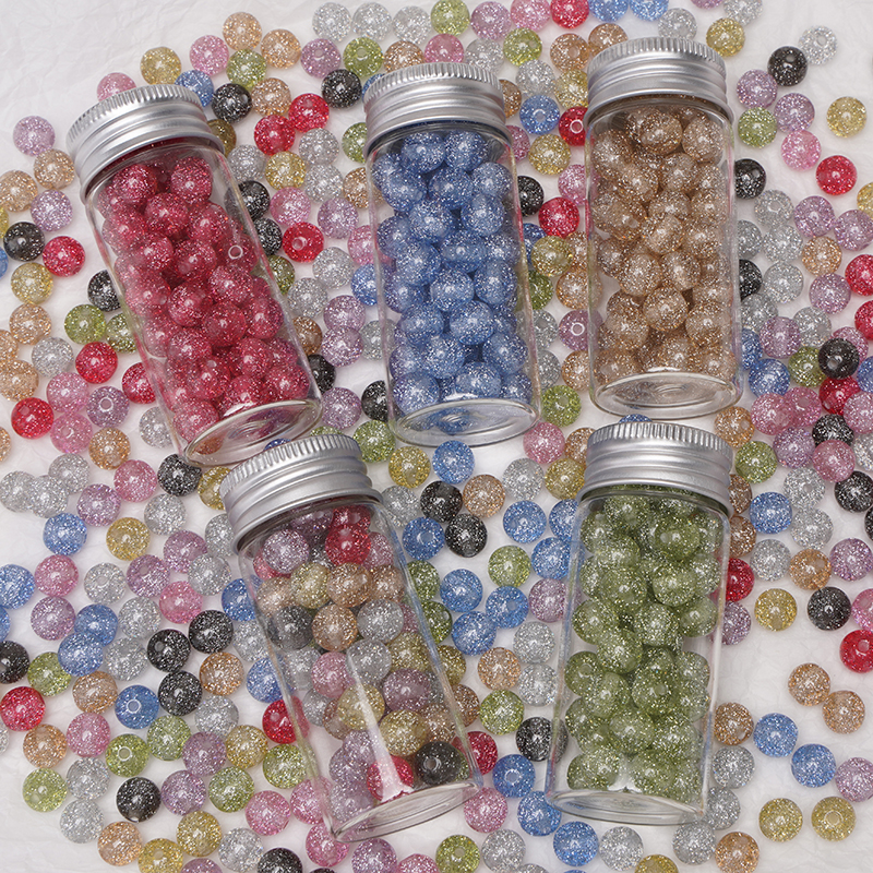 8/10mm Resins Round Shaped Bea - Resin Art Pendant ulasan dan harga