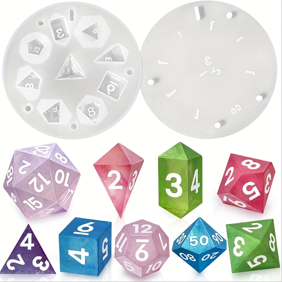 1setsilicone resin die molds ， - Resin Art Guide ulasan dan harga