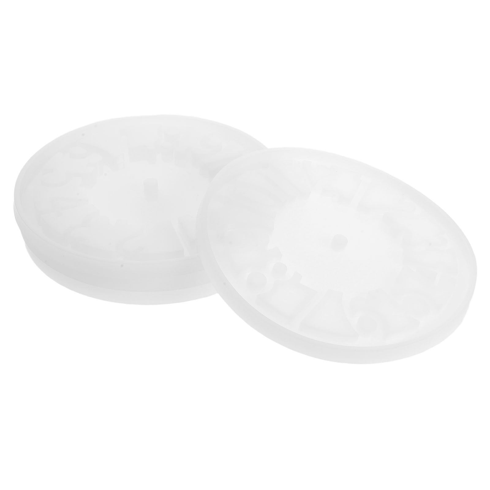 4Pcs Hollow Clock Silicone Mol - Resin Art Clock ulasan dan harga