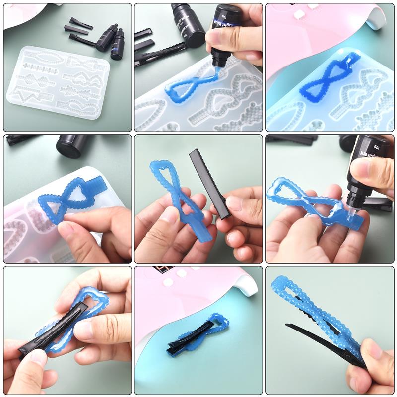17 Colors UV Resin Glue 10ml E - Uv Resin Clear Hard ulasan dan harga