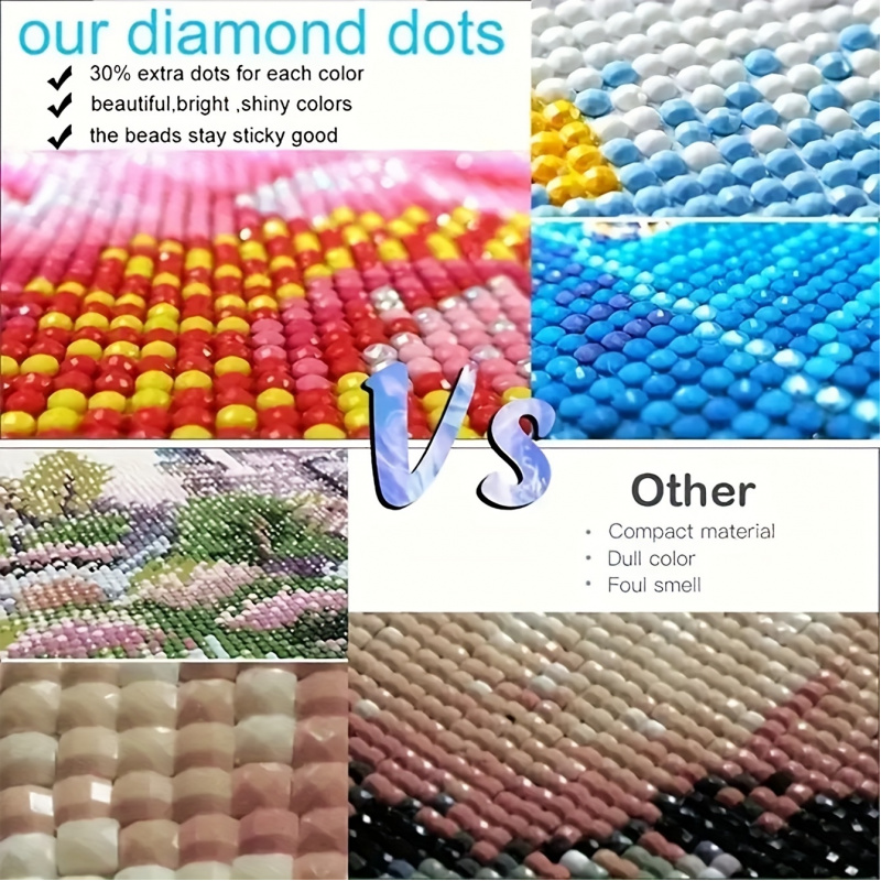 Diamond painting kit, pink sky - Resin Art Kit ulasan dan harga