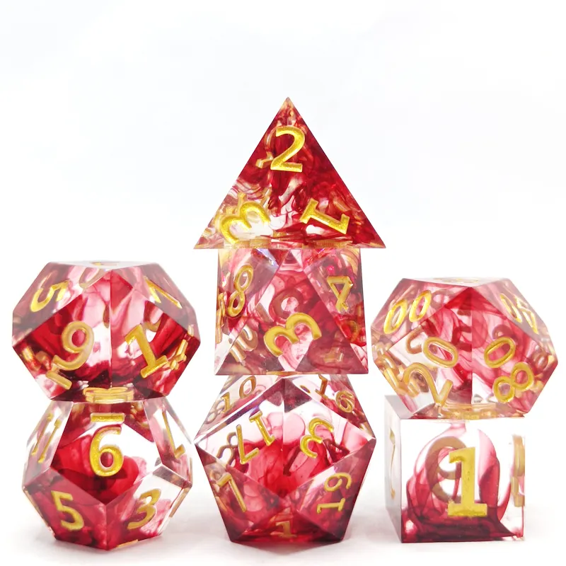 7PCS resin sharp polyhedral di - Resin Art Table ulasan dan harga