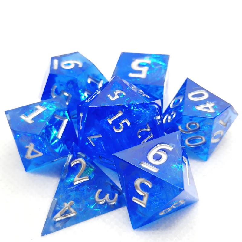 7PCS resin sharp polyhedral di - Resin Art Table ulasan dan harga