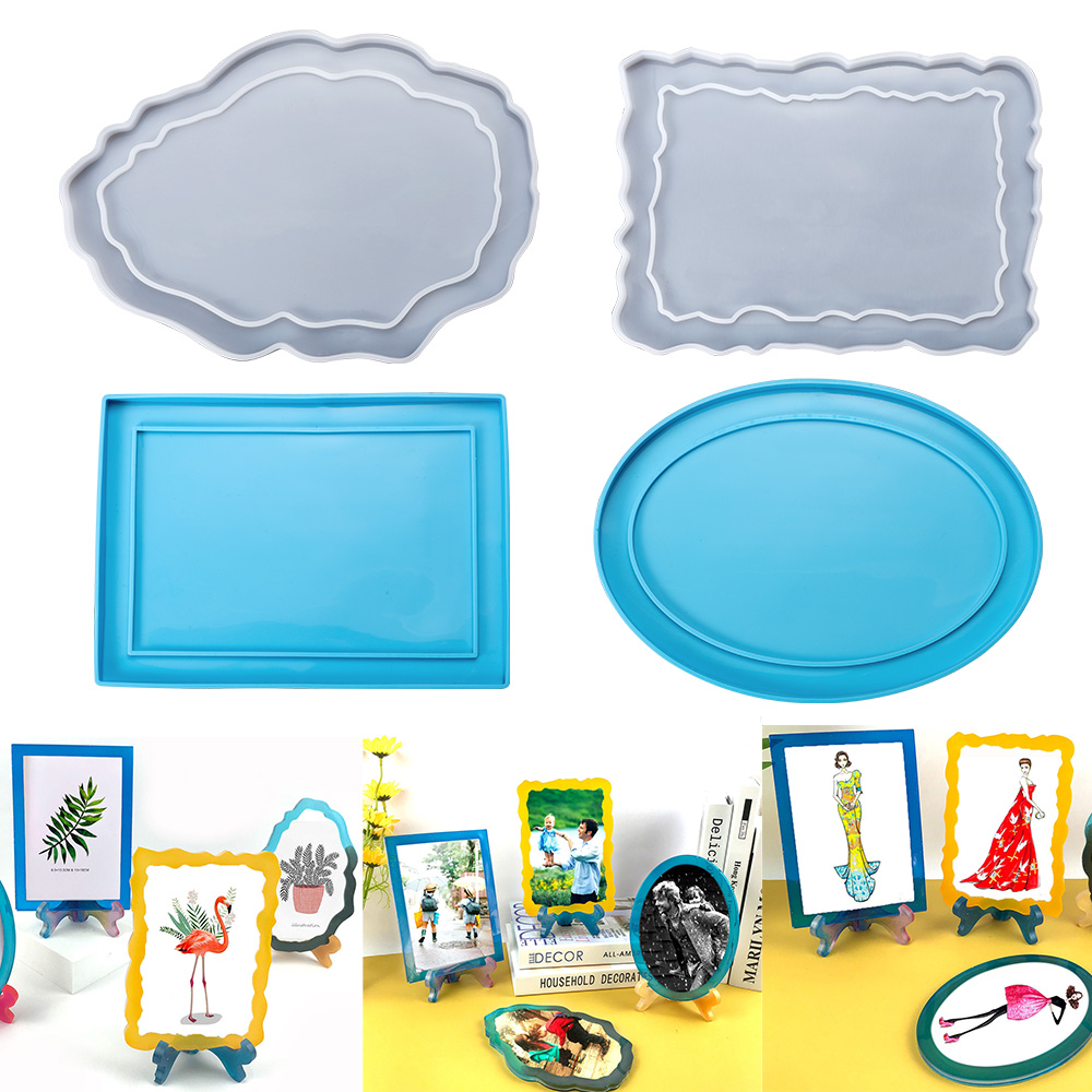 Rectangle Photo Frame Silicone - Resin Art Watch ulasan dan harga
