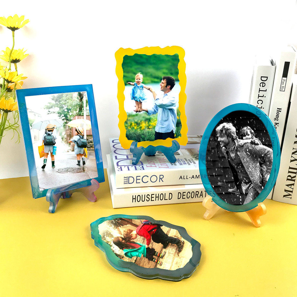 Rectangle Photo Frame Silicone - Resin Art Watch ulasan dan harga