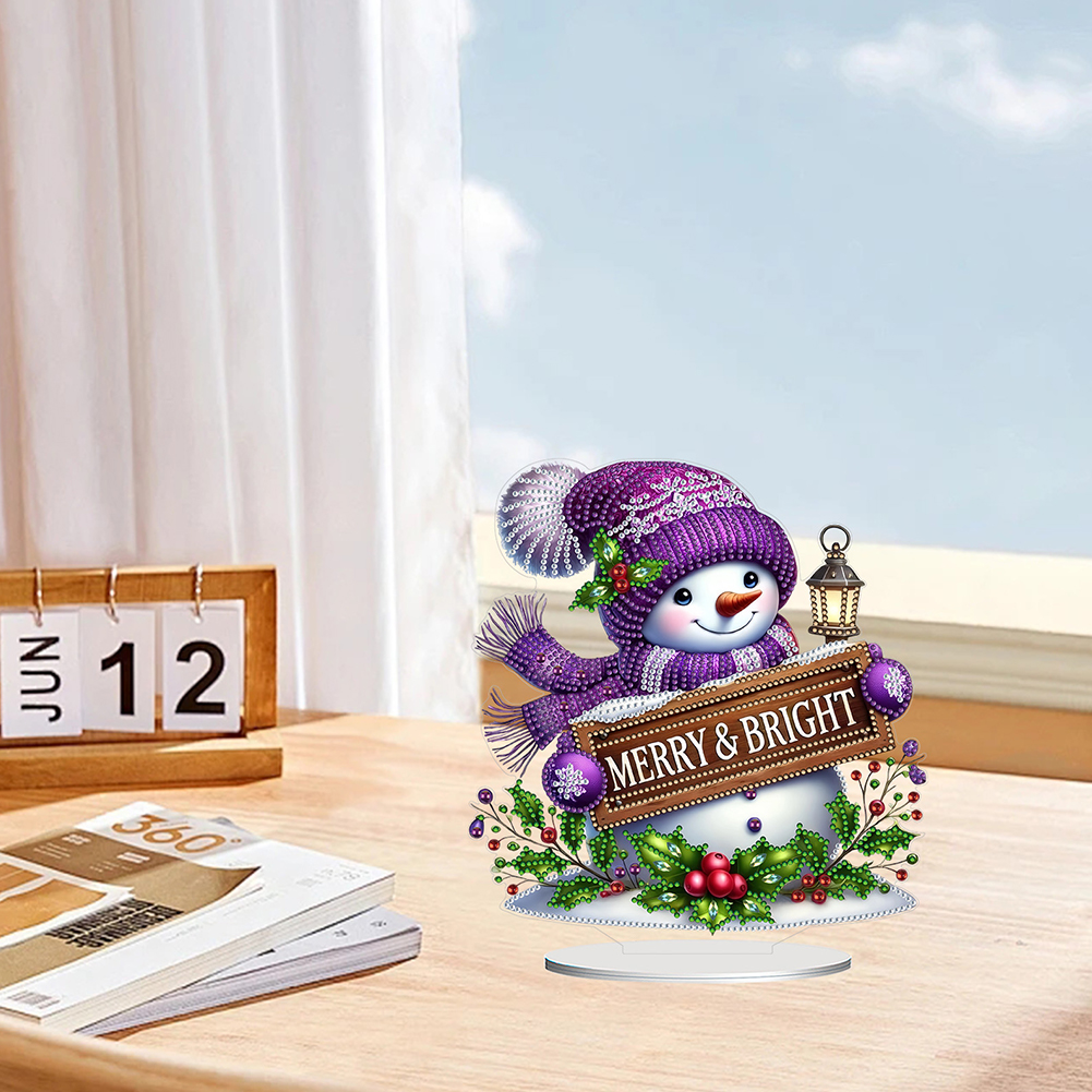 Christmas 2D Flat Desktop Diam - Resin Art Table ulasan dan harga