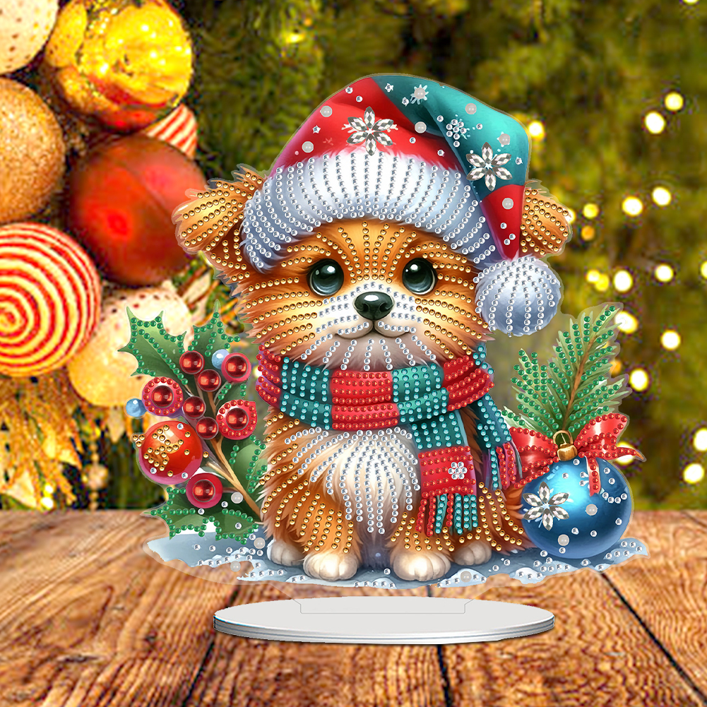 Christmas 2D Flat Desktop Diam - Resin Art Table ulasan dan harga