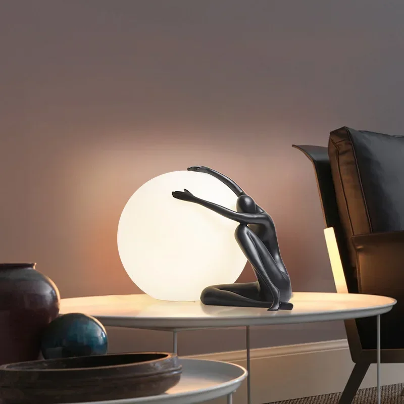 Nordic Art Floor Lamp Abstract - Resin Art Floor ulasan dan harga
