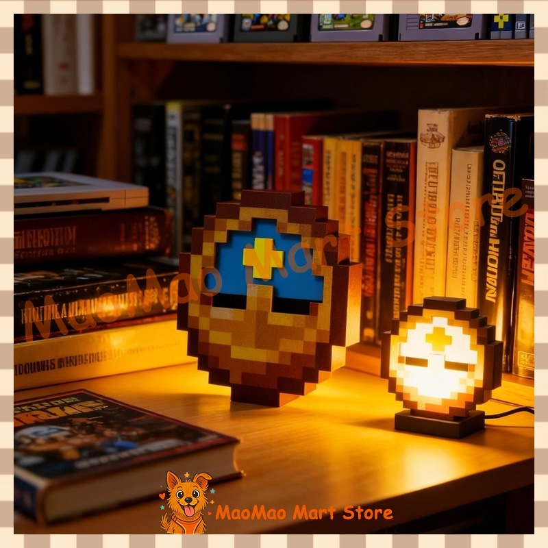 Chic Retro Pixel Art Style Sun - Resin Art Clock ulasan dan harga