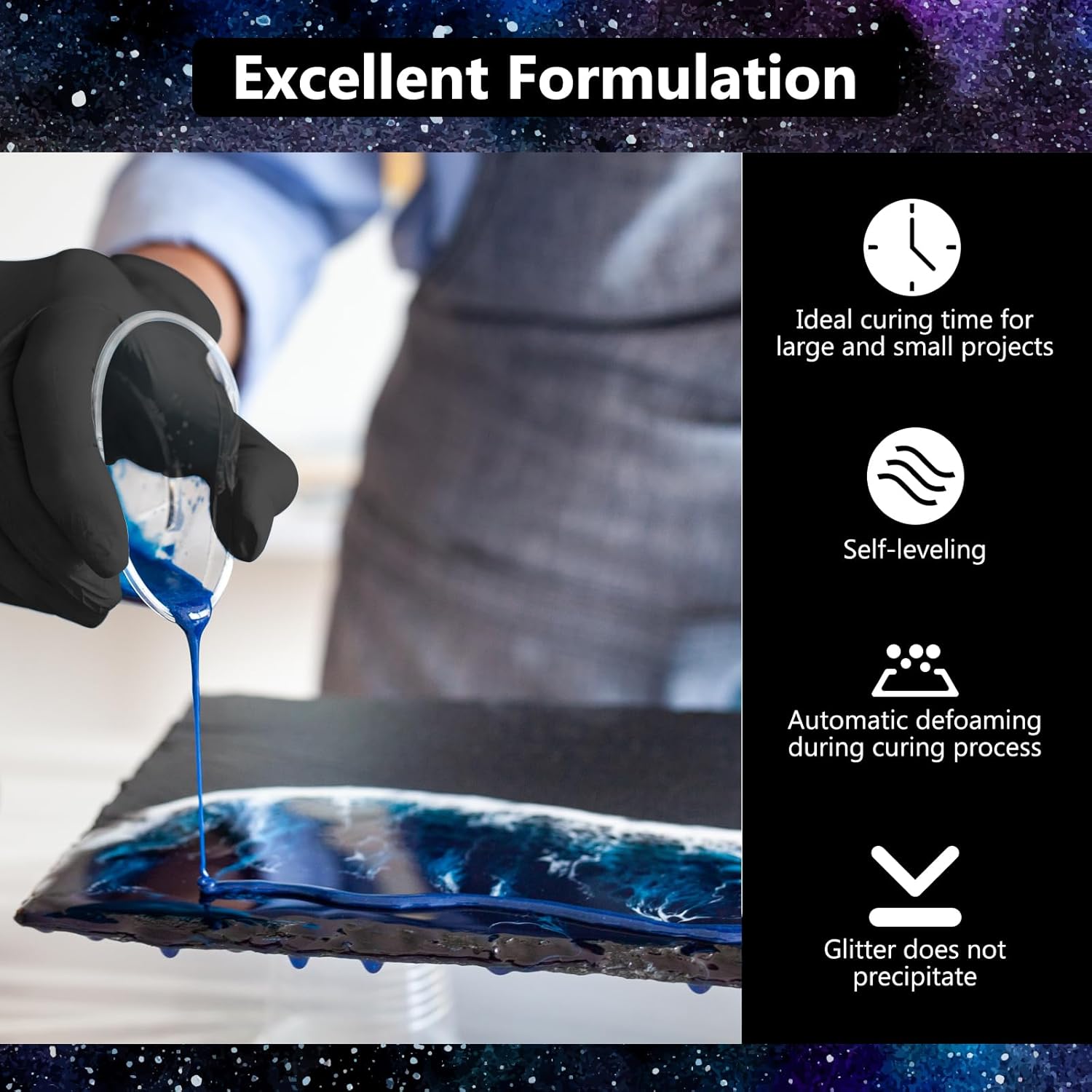 Crystal Clear Epoxy Resin Kit  - Resin Art And Jewelry ulasan dan harga