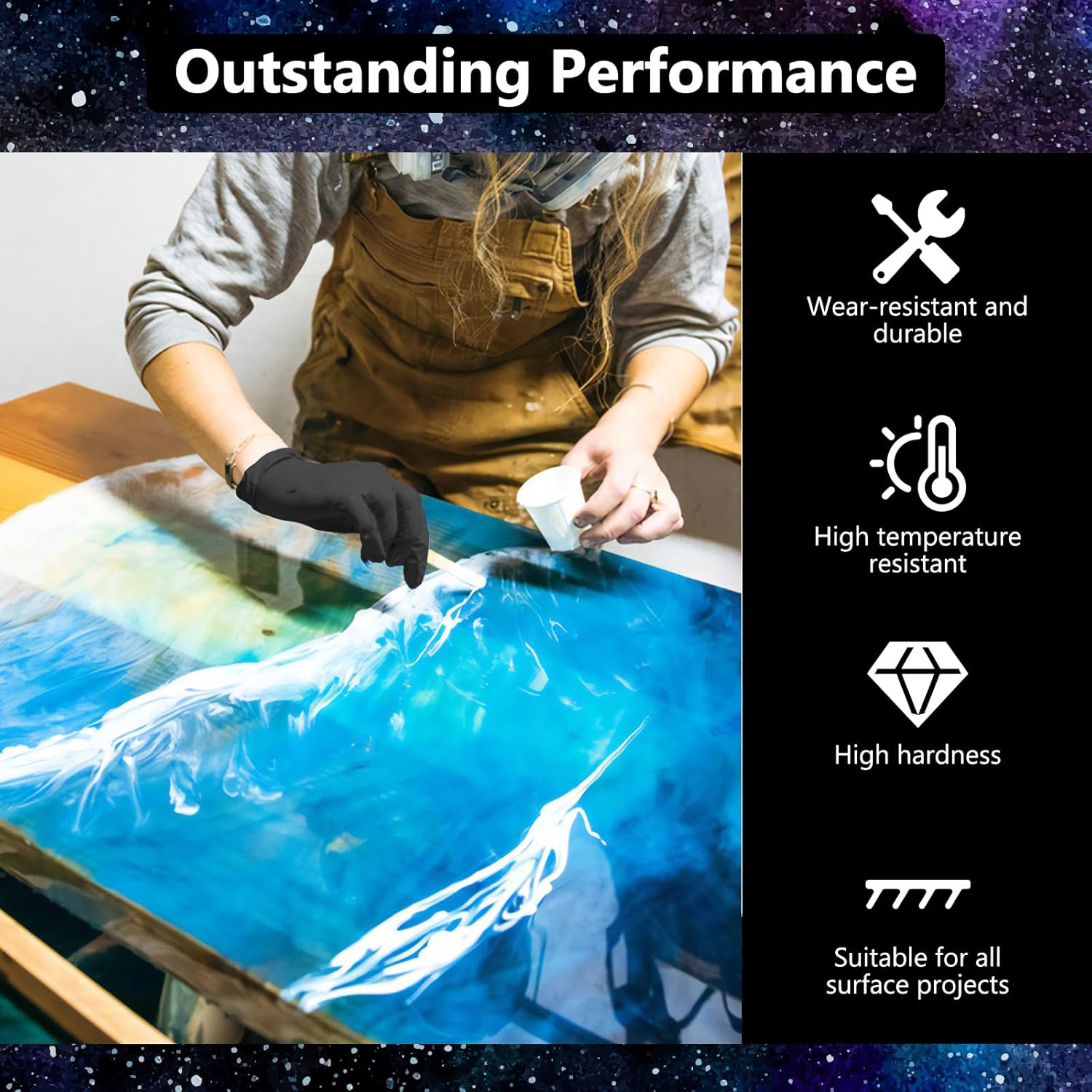 Crystal Clear Epoxy Resin Kit  - Resin Art And Jewelry ulasan dan harga