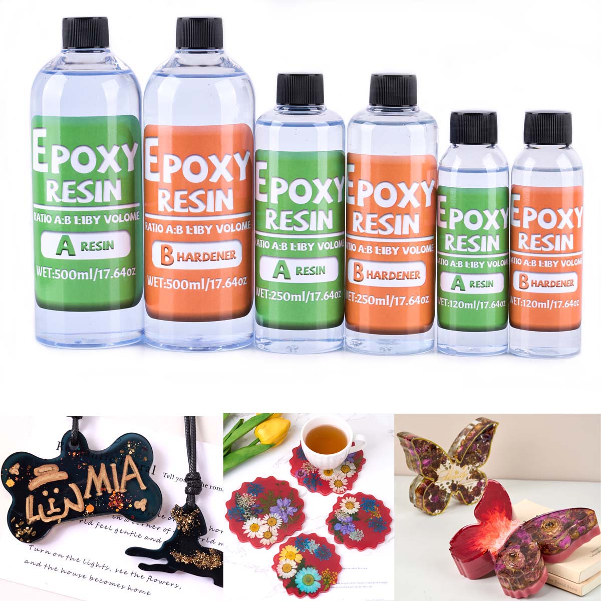1:1 Ratio Epoxy Resin Kit Anti - Resin Art And Jewelry ulasan dan harga