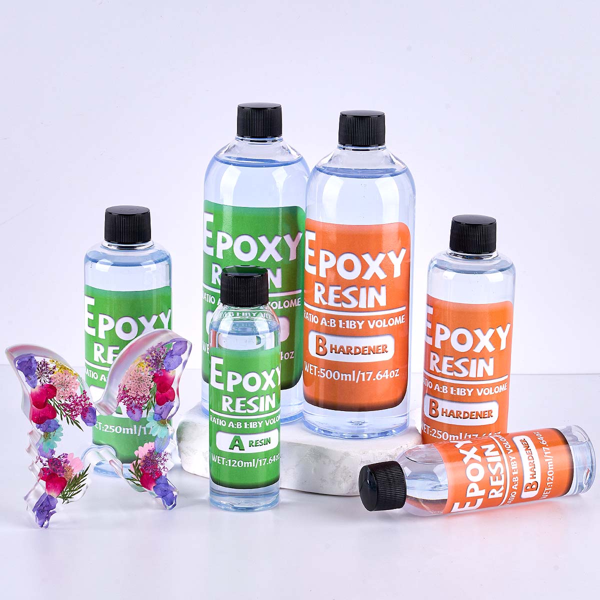 1:1 Ratio Epoxy Resin Kit Anti - Resin Art And Jewelry ulasan dan harga