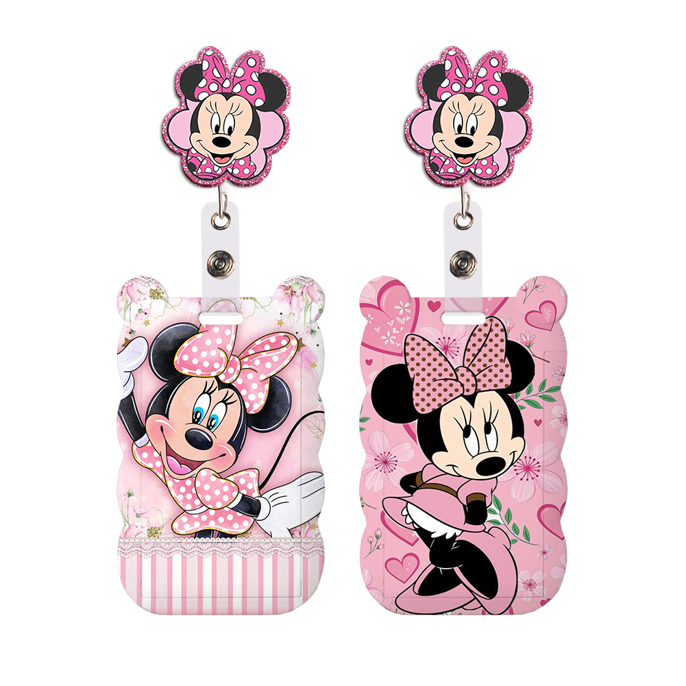 Disney Mickey Minnie Pink Work - Resin Art Name ulasan dan harga