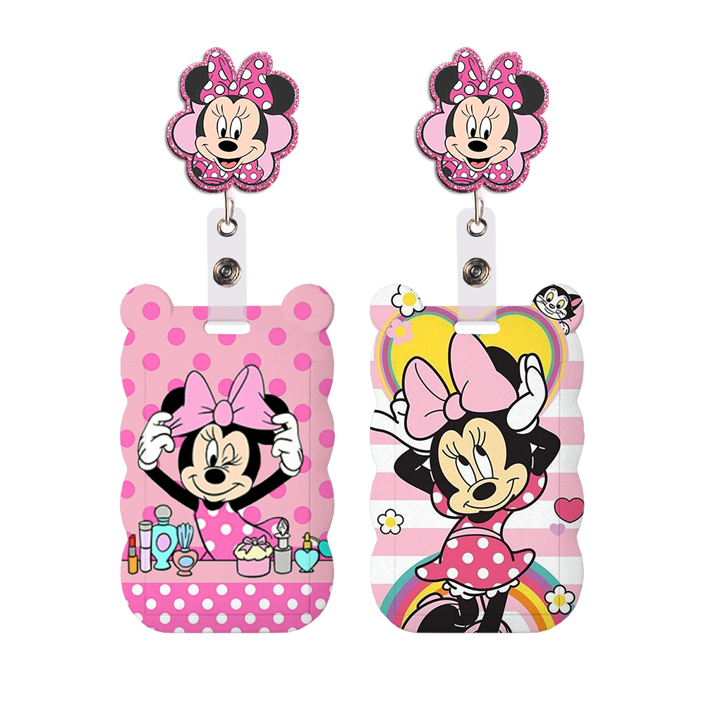 Disney Mickey Minnie Pink Work - Resin Art Name ulasan dan harga