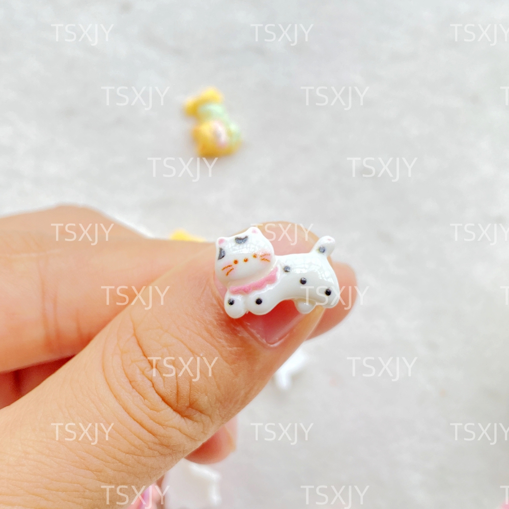 20Pcs Mixed Nail Art Resin Min - Resin Art And Design ulasan dan harga
