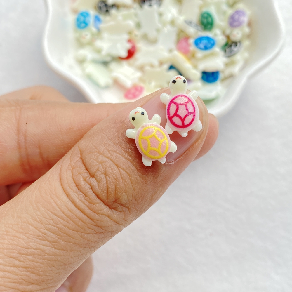 50Pcs Cute Mini Cartoon Little - Resin Art And Design ulasan dan harga