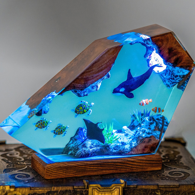 Seabed World Organism Resin Ta - Resin Art World ulasan dan harga