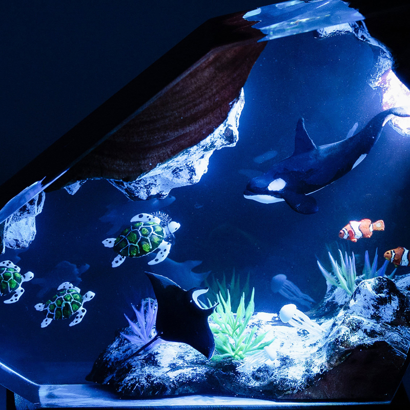 Seabed World Organism Resin Ta - Resin Art World ulasan dan harga