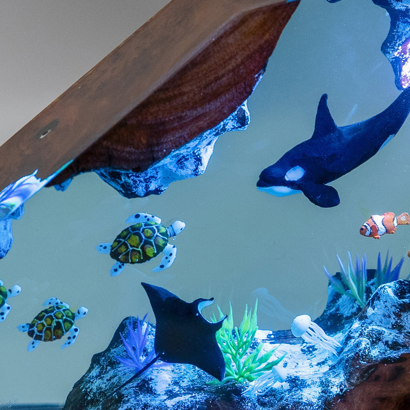 Seabed World Organism Resin Ta - Resin Art World ulasan dan harga