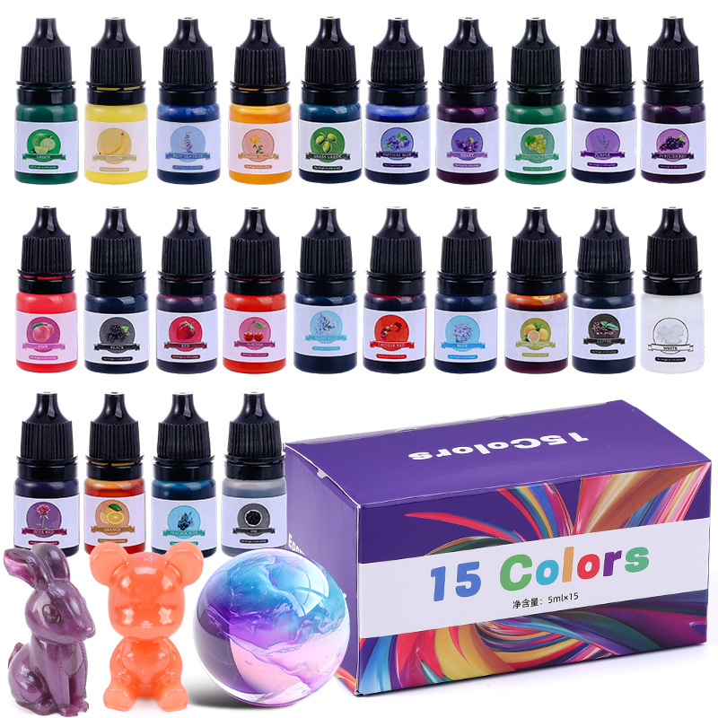 Epoxy Resin Color Pigment 24 V - Resin Art And Jewelry ulasan dan harga