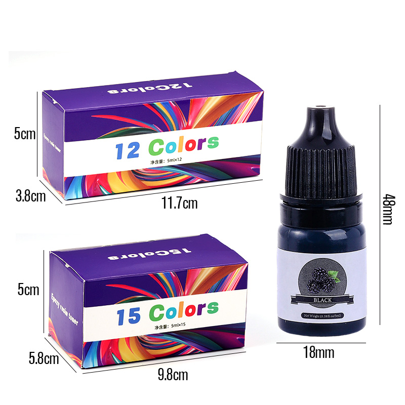 Epoxy Resin Color Pigment 24 V - Resin Art And Jewelry ulasan dan harga