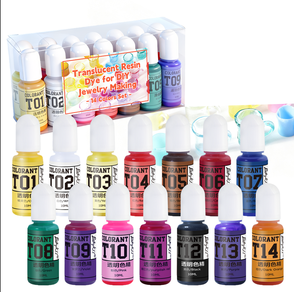 Liquid Epoxy Resin Pigment - 1 - Resin Art And Jewelry ulasan dan harga