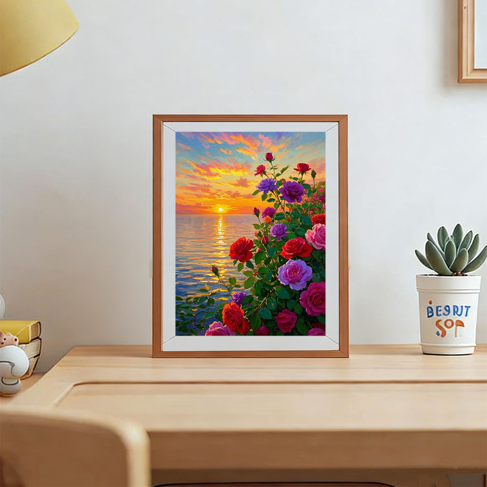 AZQSD Diamond Art Paintings Ro - Resin Art For Rose ulasan dan harga