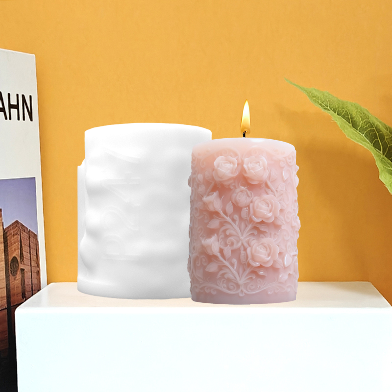 Double Heart Connected White D - Resin Art For Rose ulasan dan harga