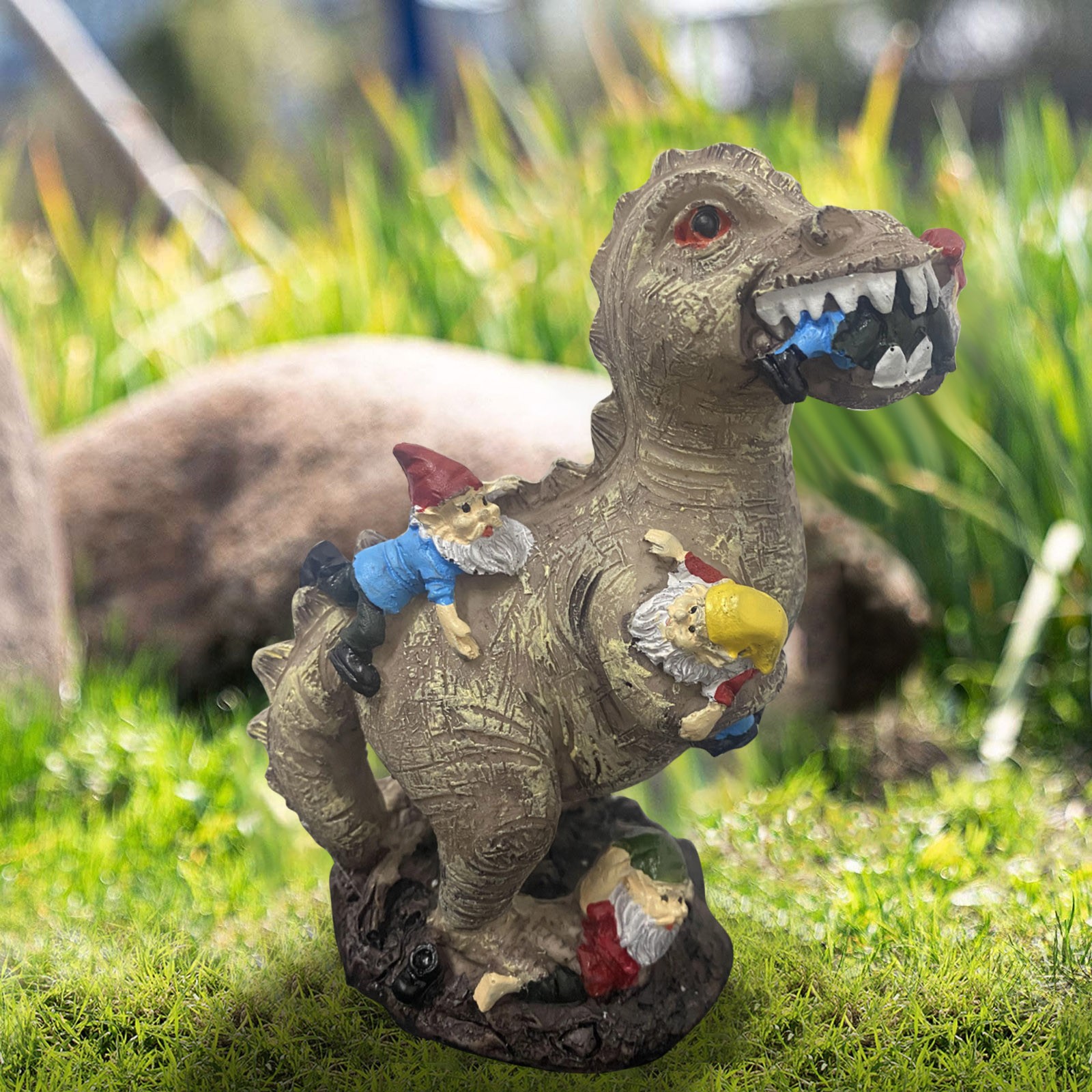 Mischievous Dinosaur Garden Ea - Resin Art And Decor ulasan dan harga