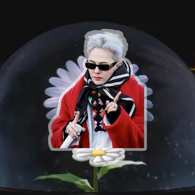 Kpop Star Art Fashion High Tre - Resin Art A Keychain ulasan dan harga